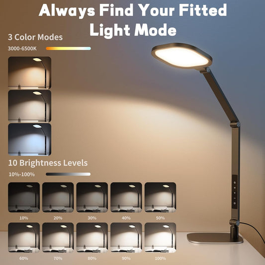 15W Computer Zoom Lighting with Swing Arm, Memory & Timer Function